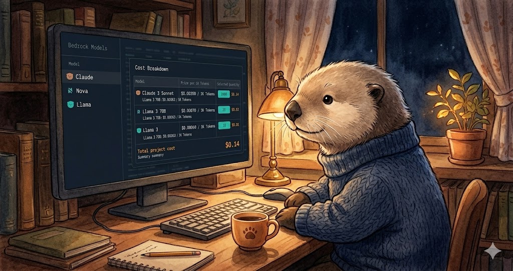 Bedrockのモデル料金をその場で試算する——Bedrock Cost Calculatorの使い方