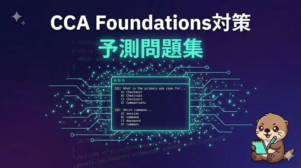 CCA Foundations対策 予測問題集