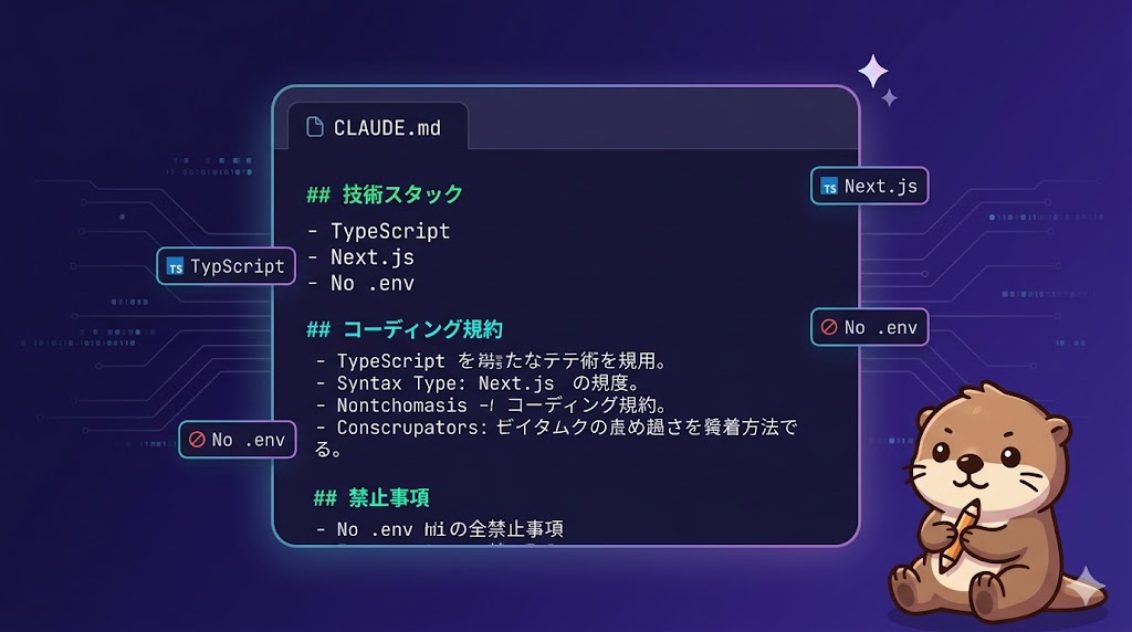 【Claude Code基本操作 #5】CLAUDE.mdとは？プロジェクトにルールを設定する